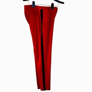 Narciso Rodriguez Women's Red and Black Dress Pants